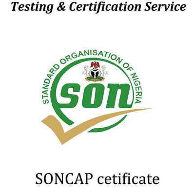 comprare Nigeria Certificate SONCAP Certificate Standards Organization Of Nigeria Valutazione della conformità online manufacture