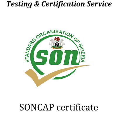 comprare Nigeria Certificate Soncap Certification Standards Organizzazione di valutazione della conformità online manufacture