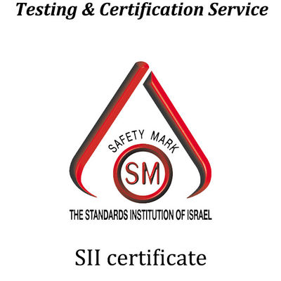 comprare Israele Sii Certificazione di prova Certificazione Medio Oriente online manufacture