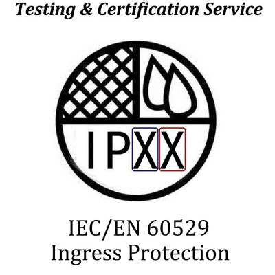 IP XX Prova di affidabilità Apparecchi elettrici a prova di polvere Prevenzione dell'intrusione di oggetti estranei KC/rOHS/REACH/CE/FCC/MIC
